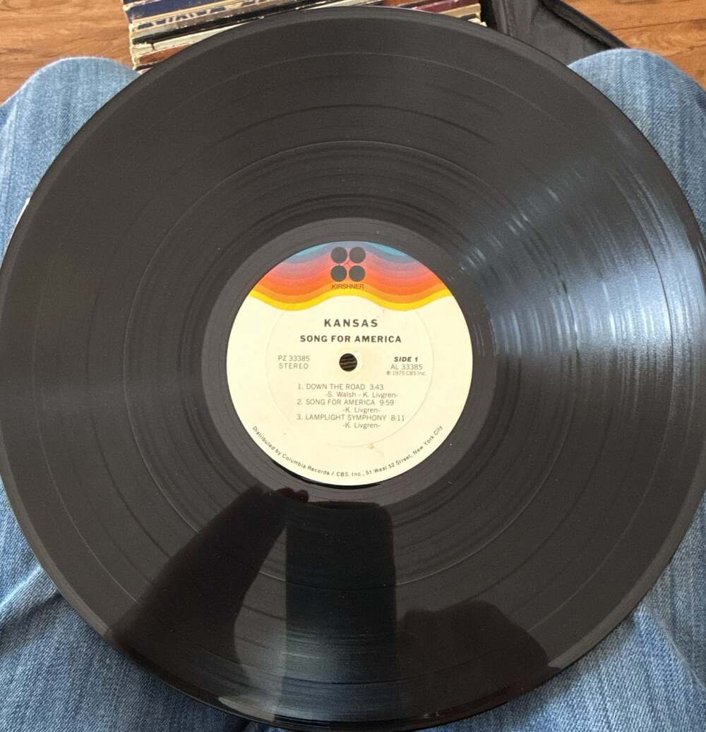 VG+: Kansas Song For America Vinyl Record LP